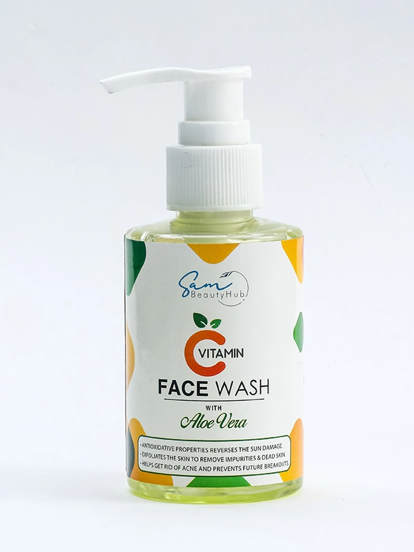 Vitamin C Face Wash with Aloe Vera